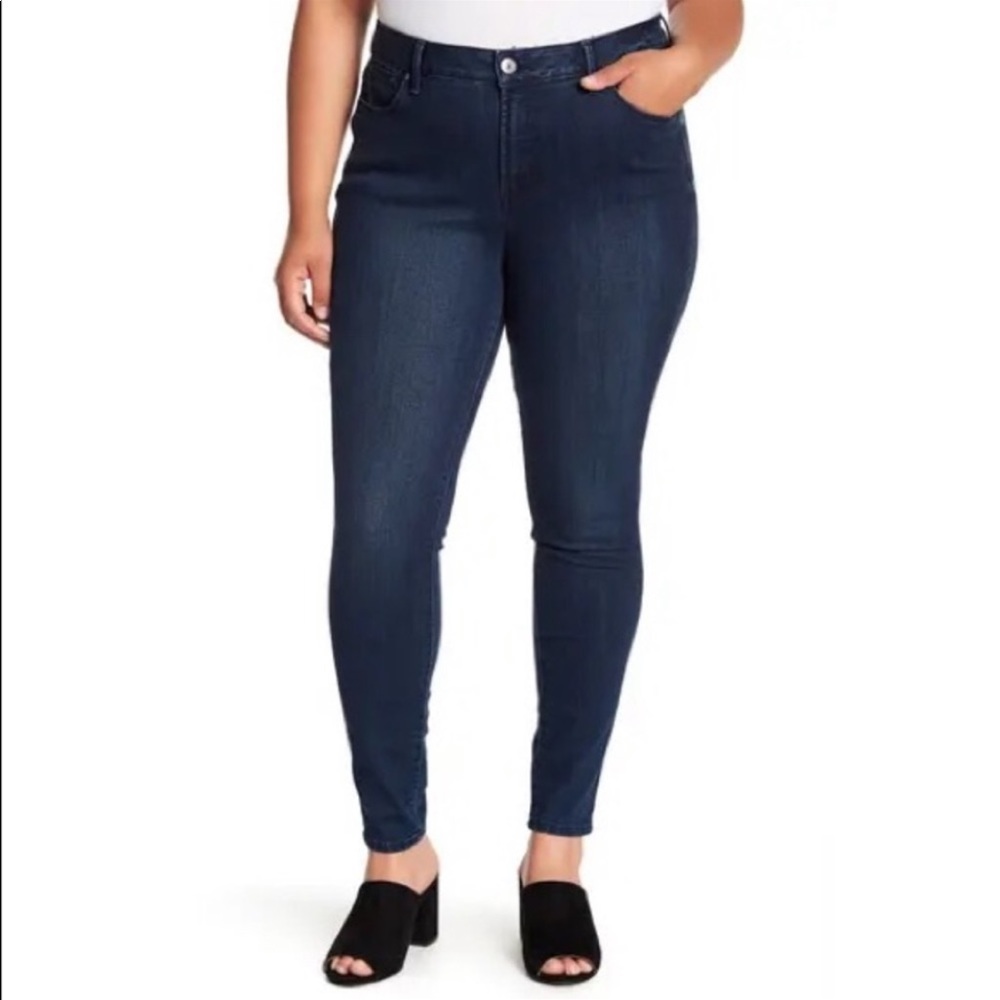 Rebel Wilson X Angels Pin-Up Skinny Jeans SZ 16W